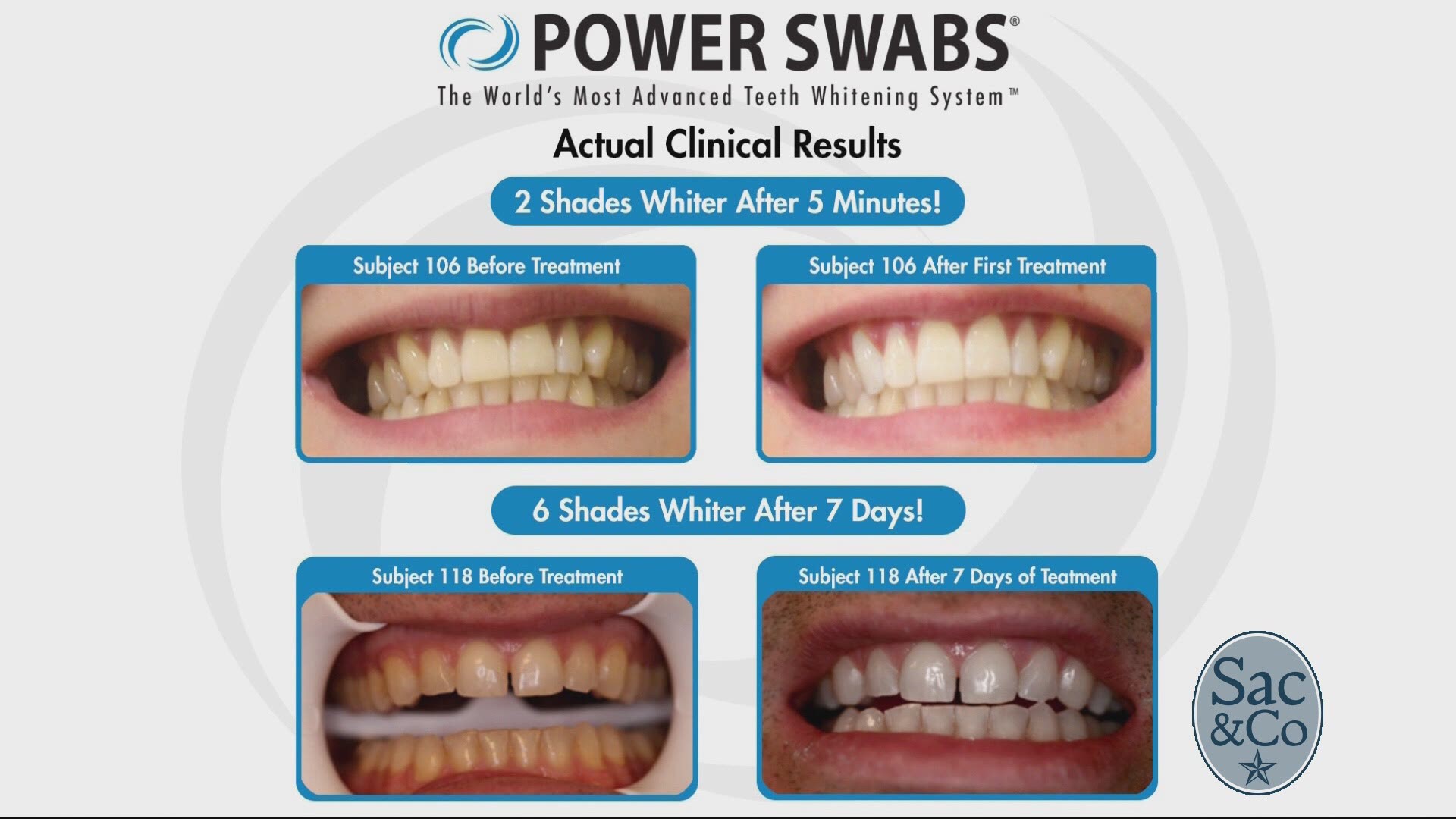 Learn how Power Swabs can help you get a whiter, brighter smile in minutes! The following is a paid segment sponsored by True Earth Health Solutions.