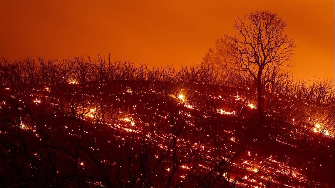 Mendocino Complex Fire grows to become largest in California history ...