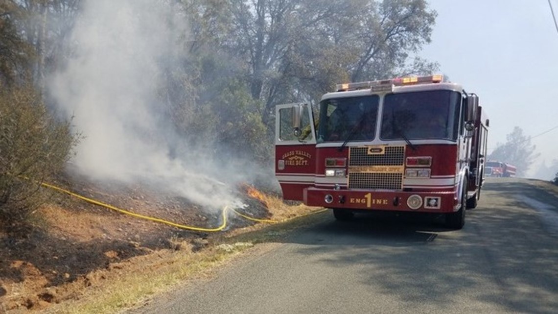 UPDATED Nevada County fire Evacuations lifted, 1 structure destroyed