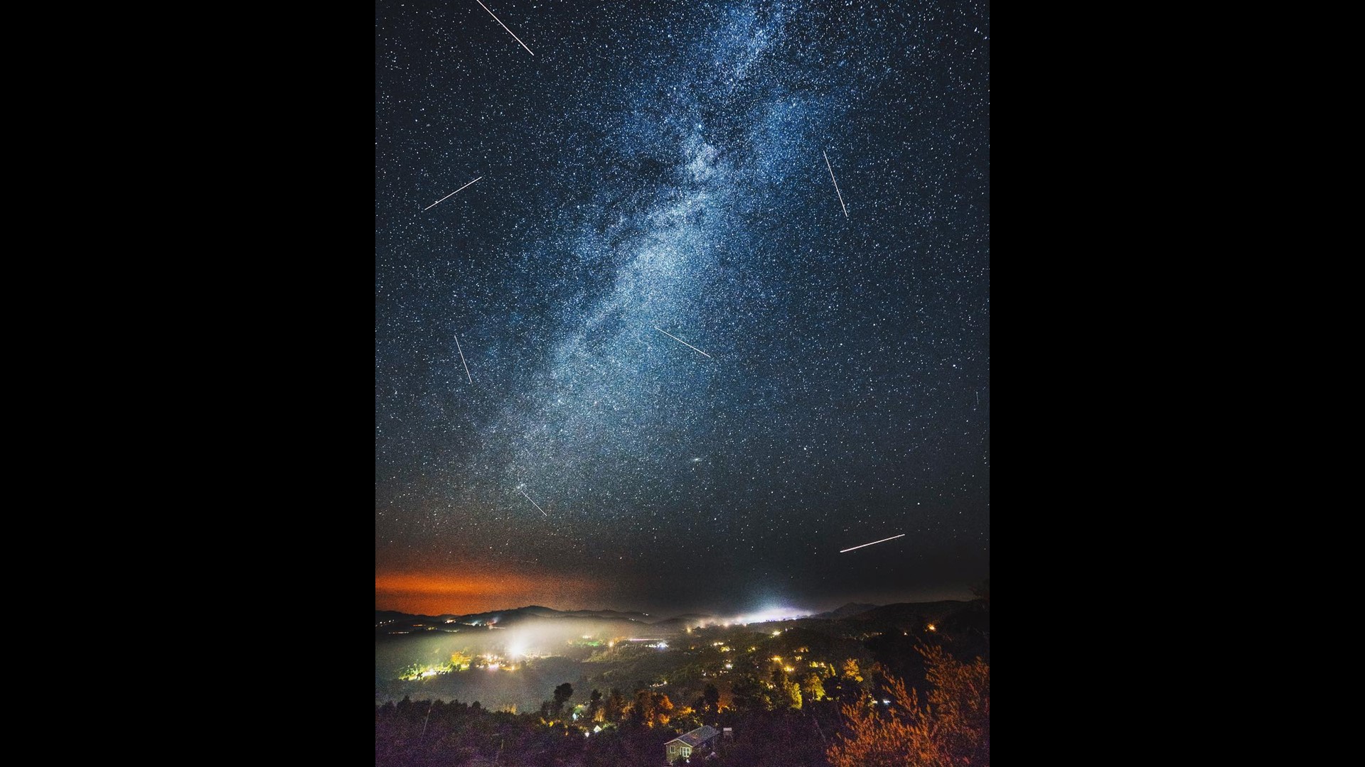 Californians capture Perseid meteor showers