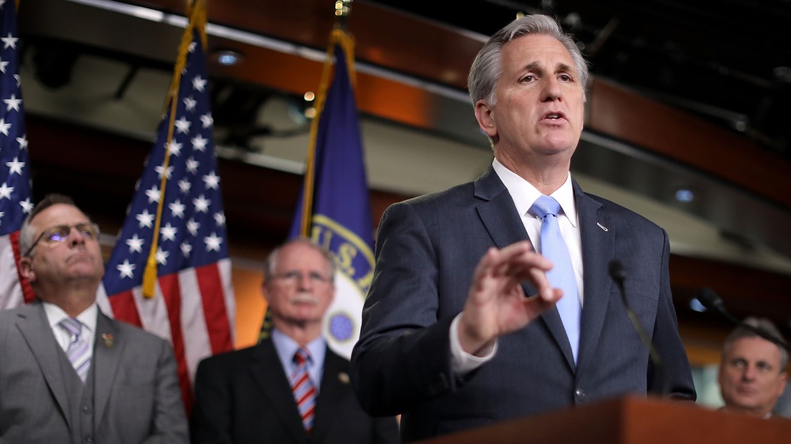 McCarthy’s push to ascend to House speaker relies on Trump