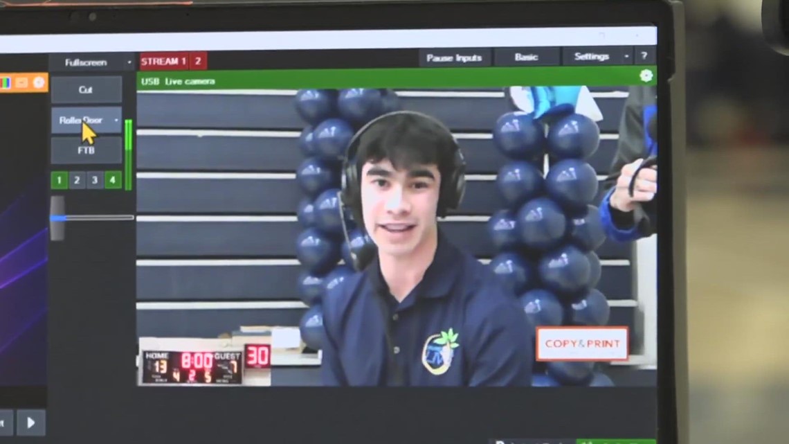 Casa Roble High School student broadcaster now an announcer
