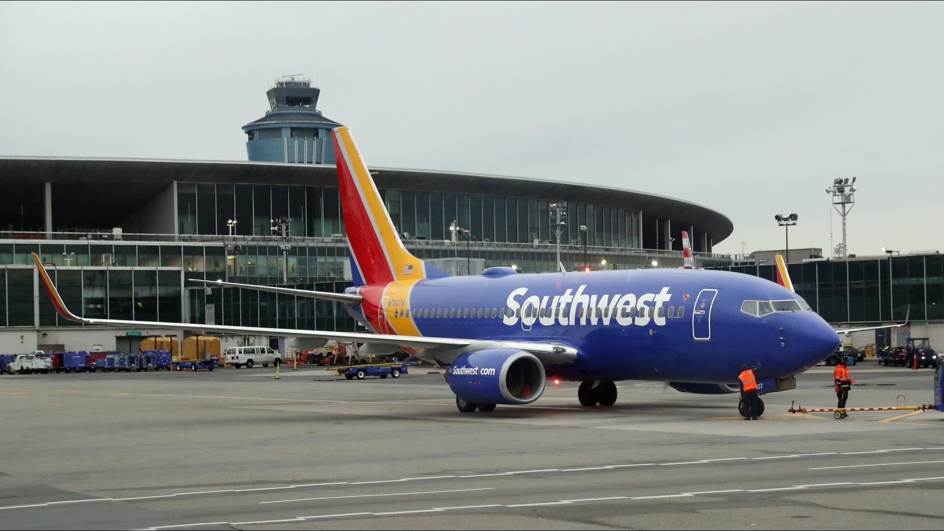 The FAA confirmed Southwest flights were temporarily grounded nationwide Tuesday while the airline worked to fix a 'reservation computer issue.'