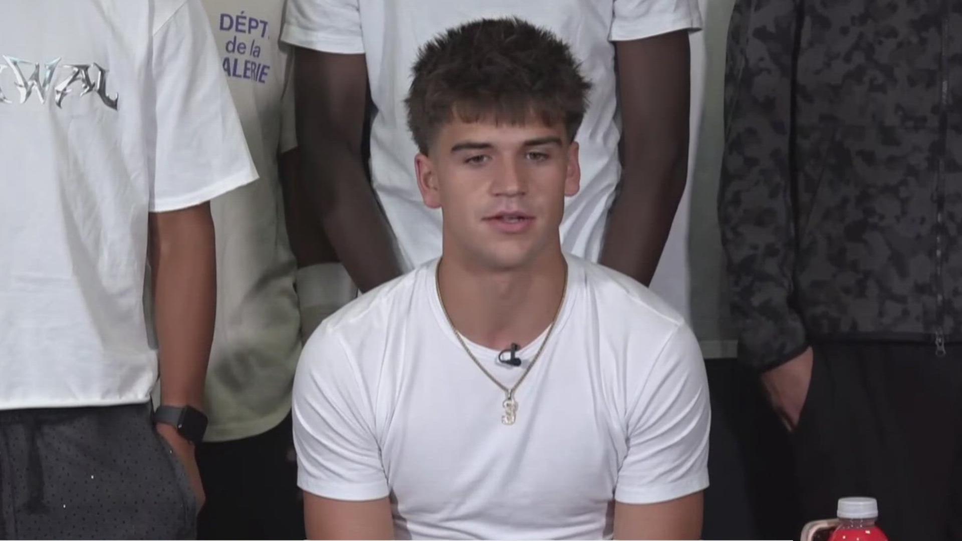 Ryder Lyons to BYU. Folsom High School quarterback Ryder Lyons announces he's going to play for BYU.