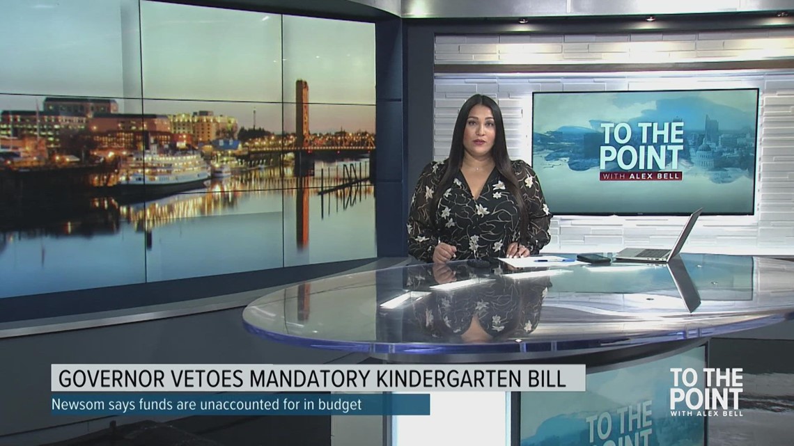 Gov. Newsom vetoes mandatory kindergarten bill | To The Point