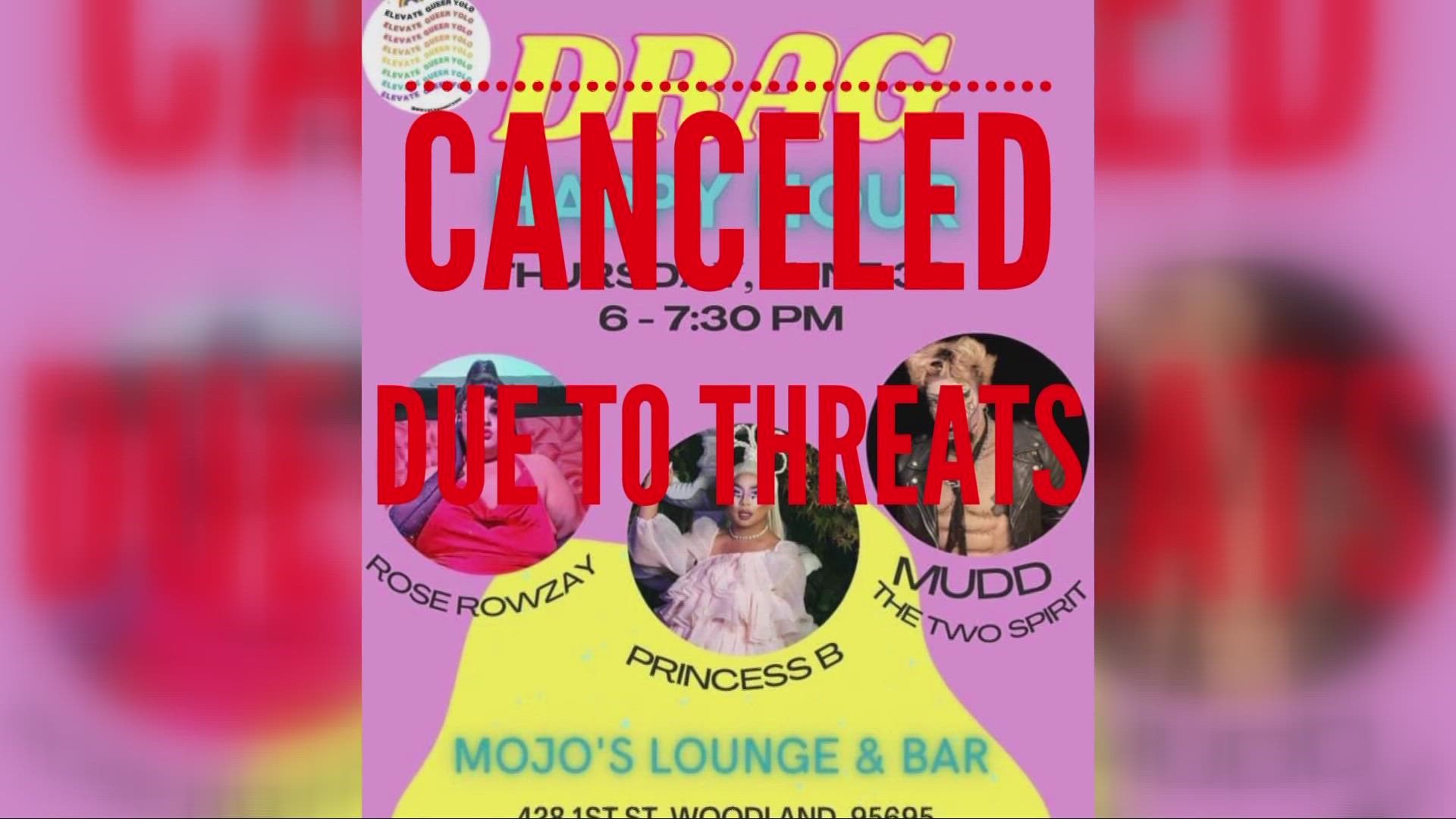 The Woodland Police Department says it is investigating the incident of anti-LGBTQ protesters crashing Mojo's Lounge & Bar, and they have help from the FBI.
