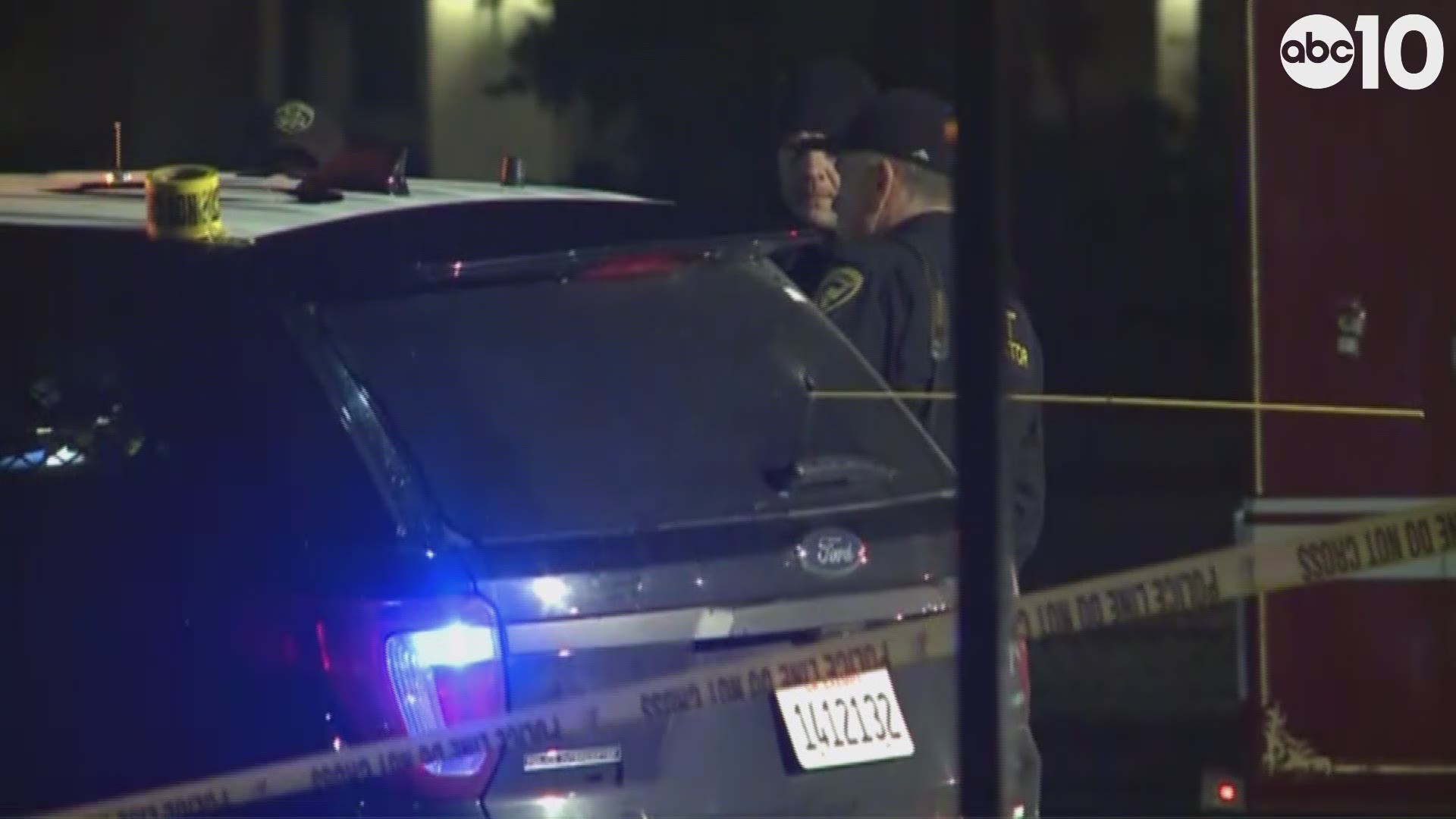 RAW: Investigators on scene where rookie Davis Police Officer was killed
