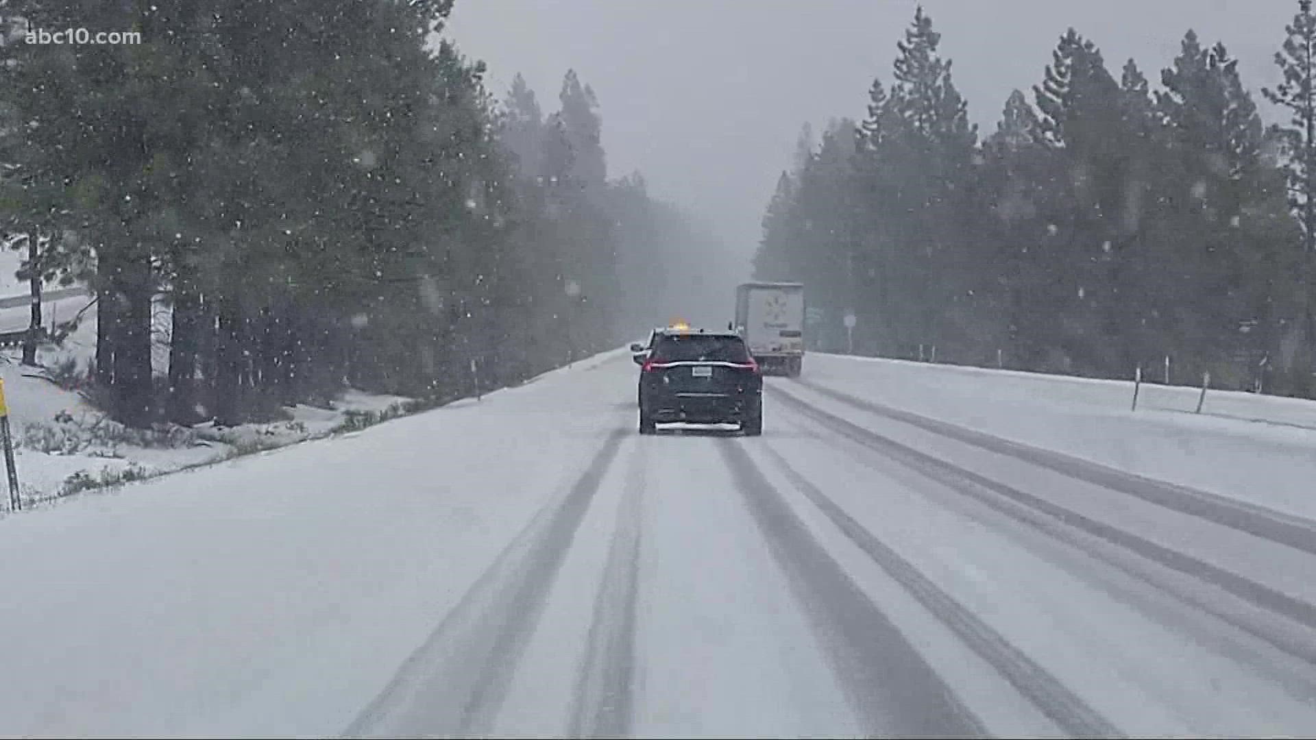 ABC10’s Jay Kim spoke with the owner of a Cisco Grove Chevron who explained the importance of being ready for the unexpected when heading to the mountains.