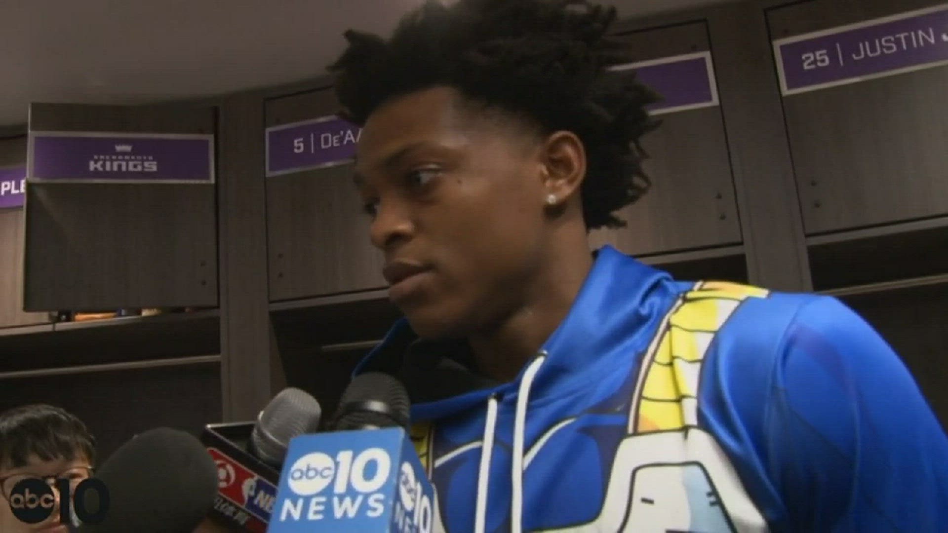 Kings rookie De'Aaron Fox discusses Wednesday's win over the Lakers, the start to the game and playing against Lonzo Ball for the first time in the NBA.