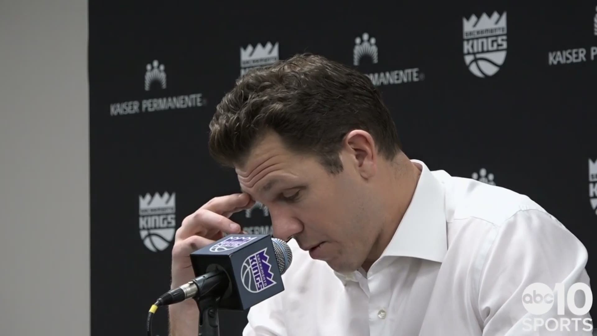 Sacramento Kings head coach Luke Walton discusses Tuesday’s 105-87 loss to the Los Angeles Clippers, dropping their eighth consecutive game.