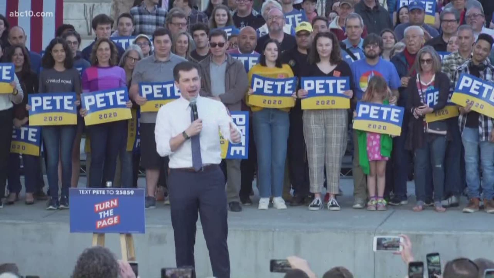 Pete Buttigieg, who is currently one of the two top Democratic presidential candidates, is returning to the greater Sacramento region on Valentine's Day.