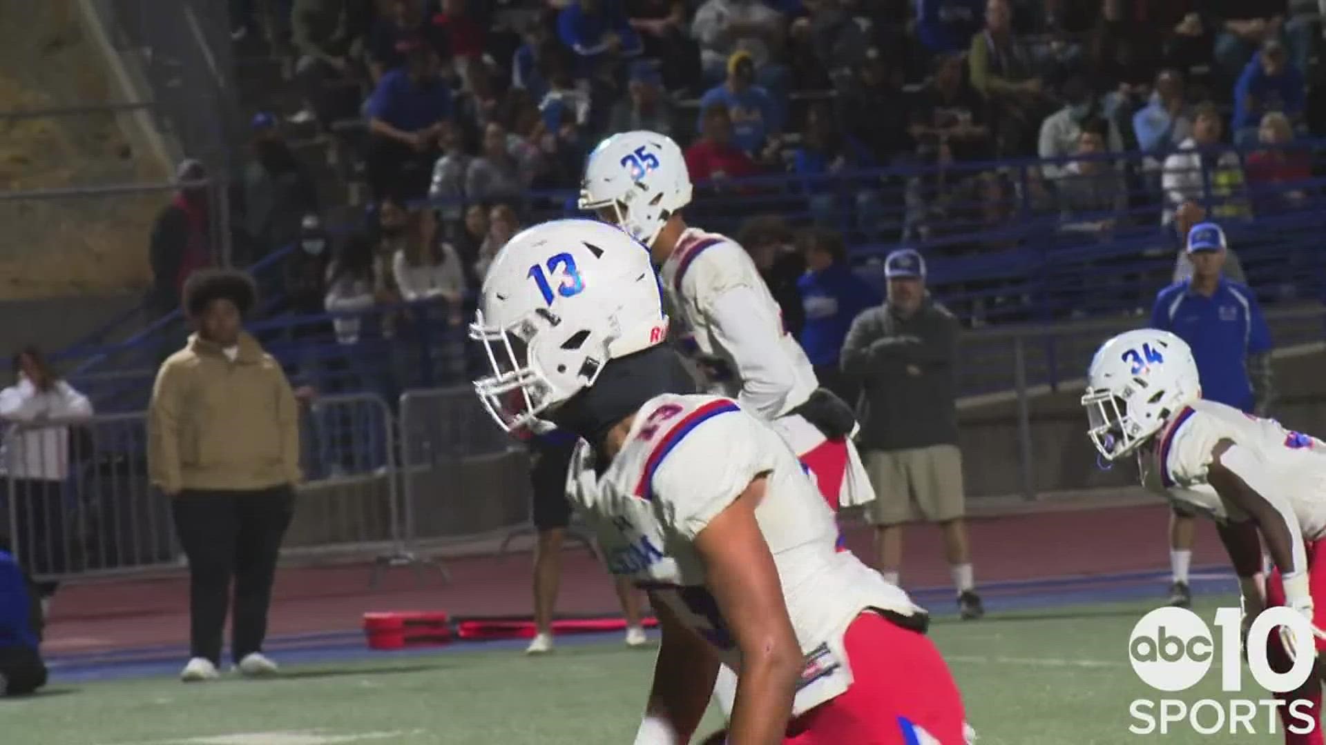 Rocklin absolutely dominated Folsom, who were without starting quarterback Tyler Tremain in Friday's 40-7 loss.