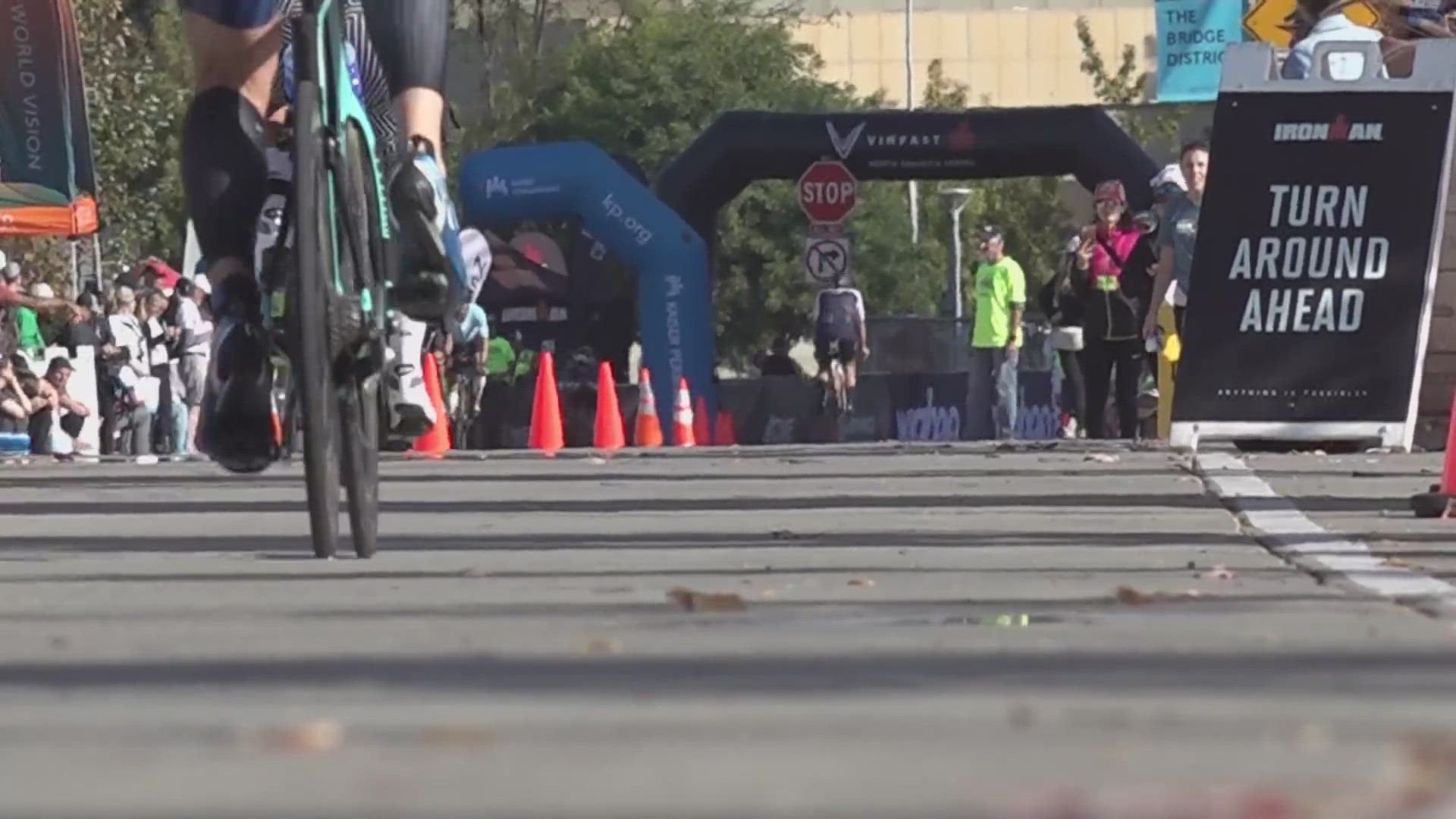 For another year, the Ironman Triathlon California took over the capital city. More than 3,000 elite athletes swam, biked and ran across the region.