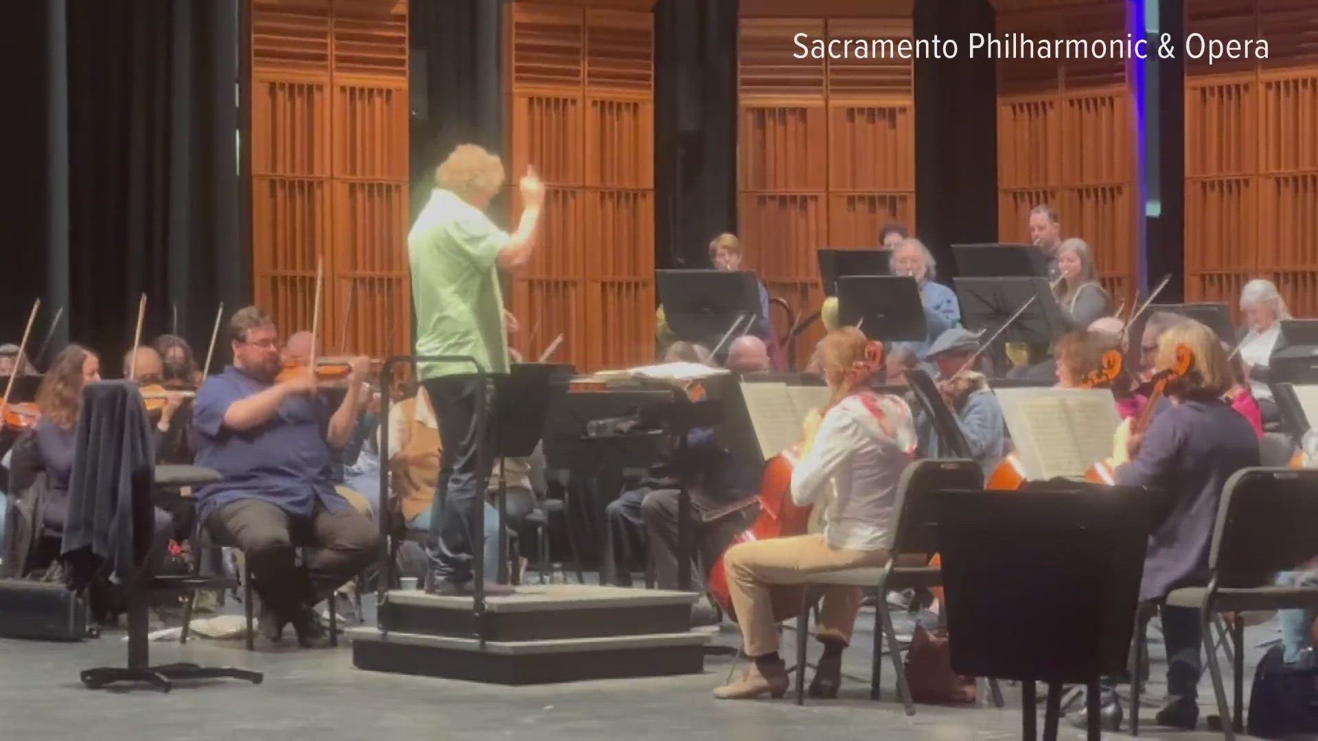 Later in the season, the orchestra's hall will be packed with local third, fourth and fifth grade students from all around the Sacramento region.