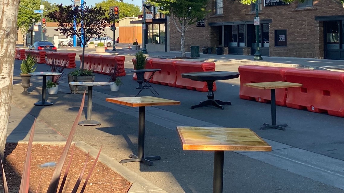 Restaurant dining in downtown Tracy moves outdoors amid COVID 19