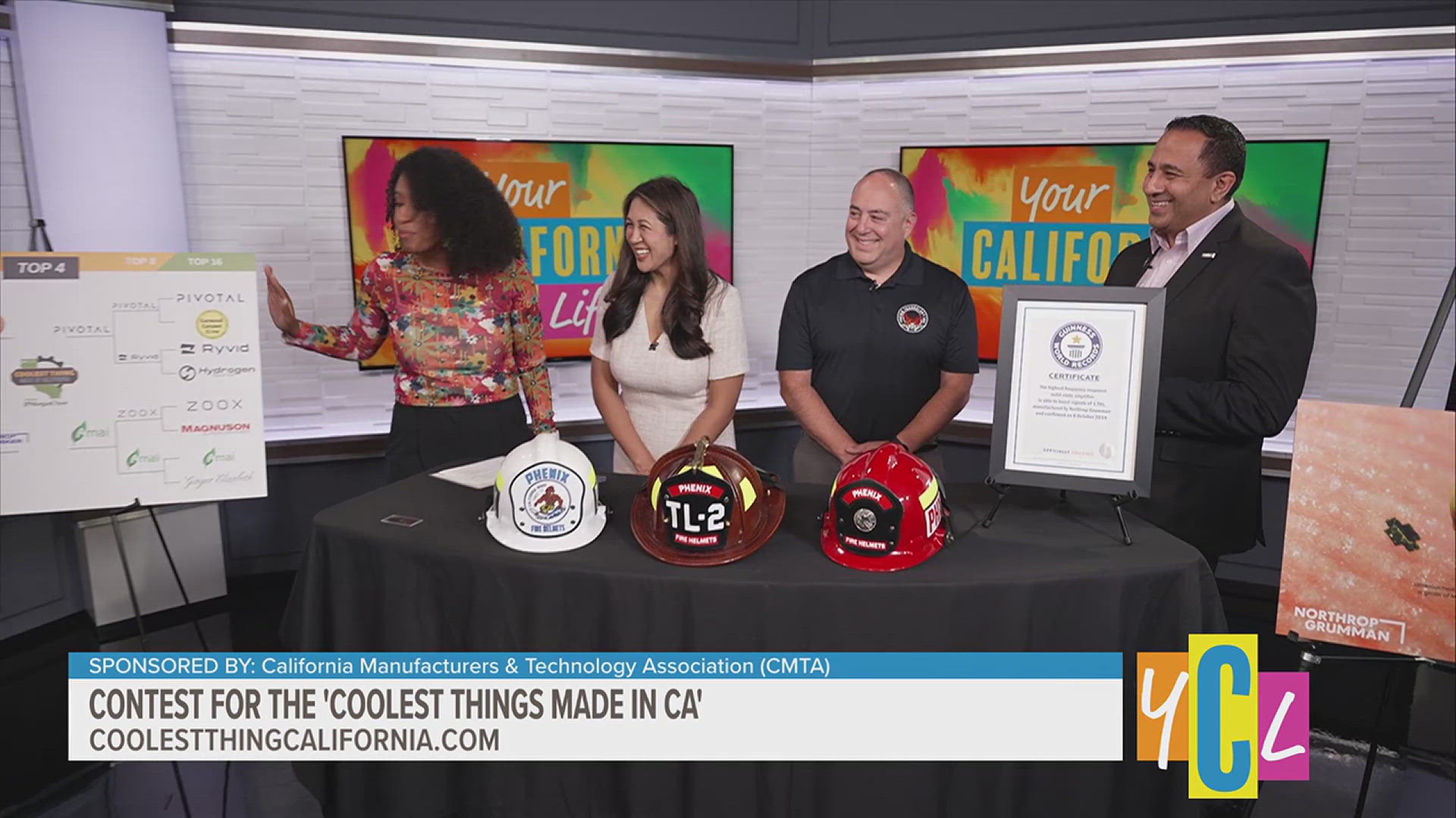 From firefighter helmets to microscopic tech making a big impact. We check out who’s in the running for the title of the Coolest Thing Made in CA. Sponsored by CMTA.