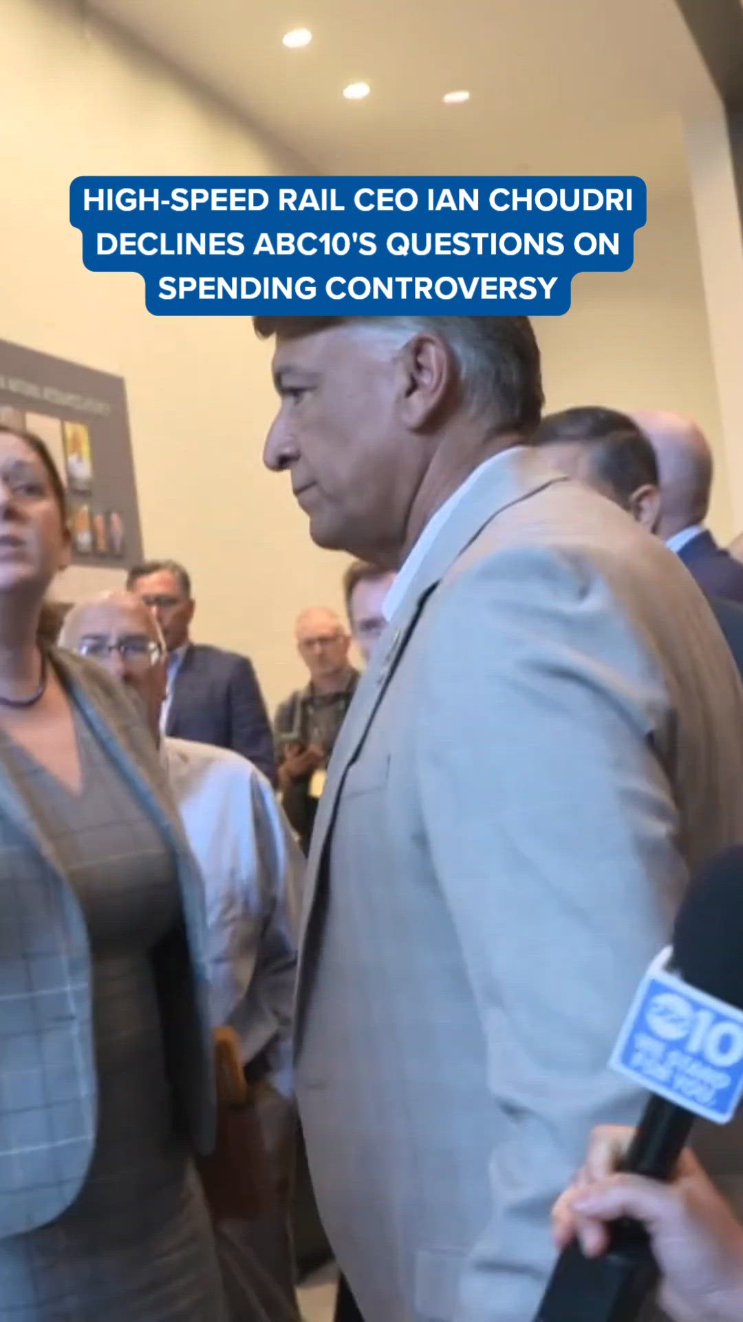 High-Speed Rail CEO declines ABC10 questions after meeting on travel ...