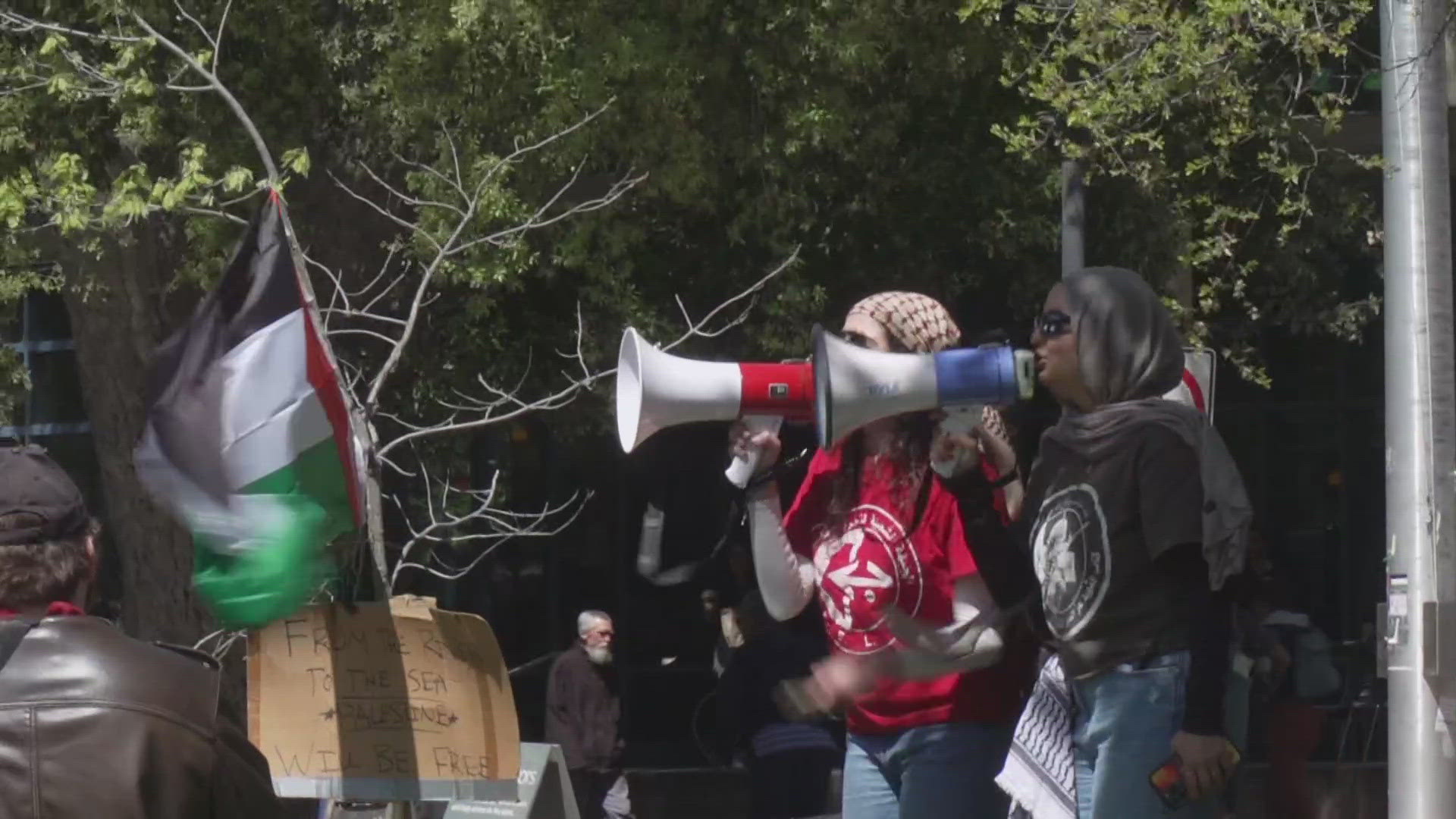 UC Davis students capitalize on May Day for Pro-Palestine event