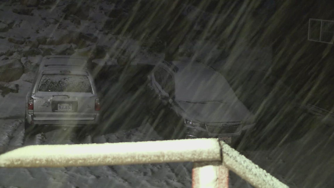 Snow returns to Sierra | California Storm Watch - Vimarsana News