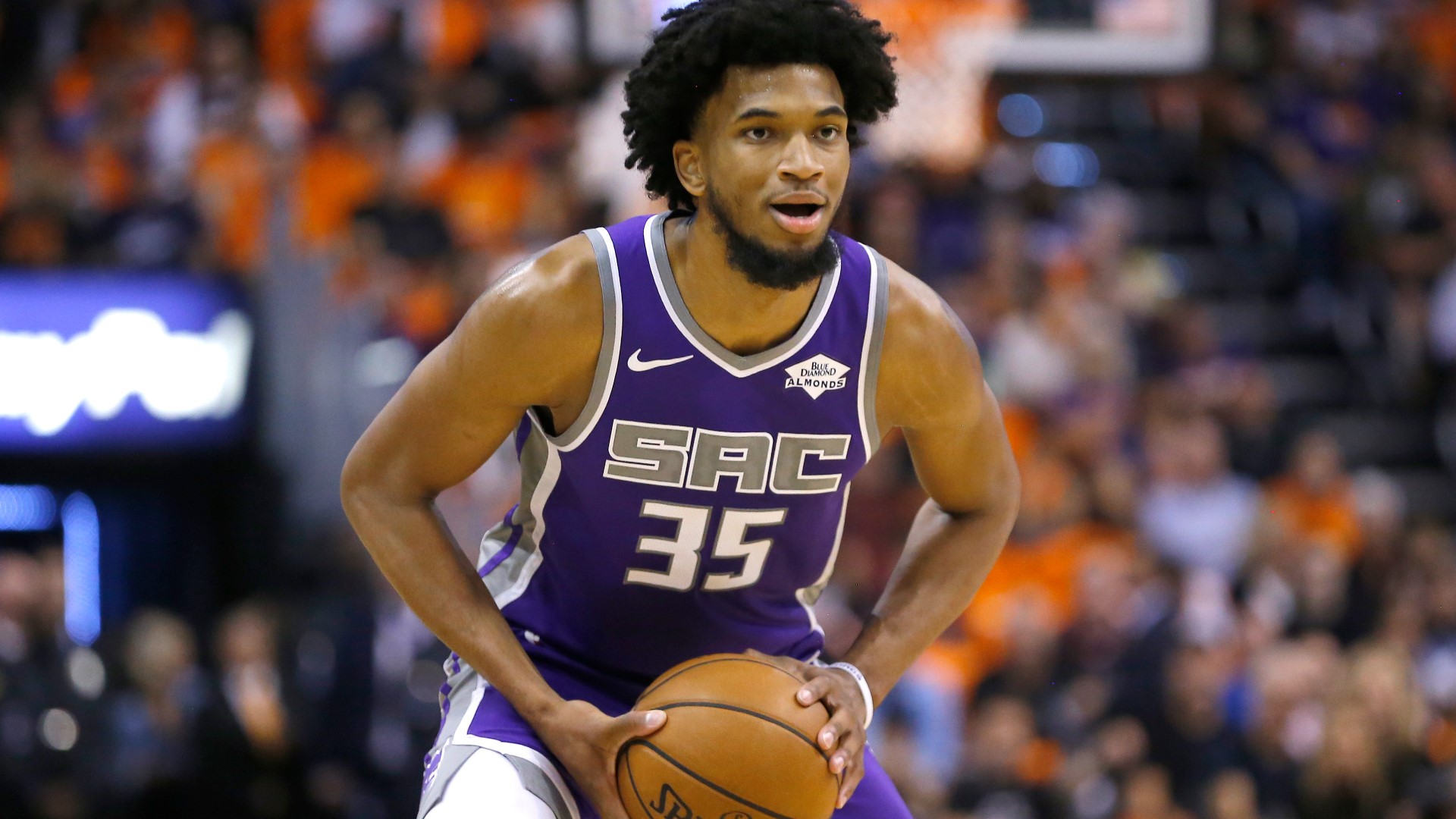After only appearing in 13 games this season, Kings C Marvin Bagley III says he's healthy and hopes to help boost Sacramento’s playoff push in Orlando.