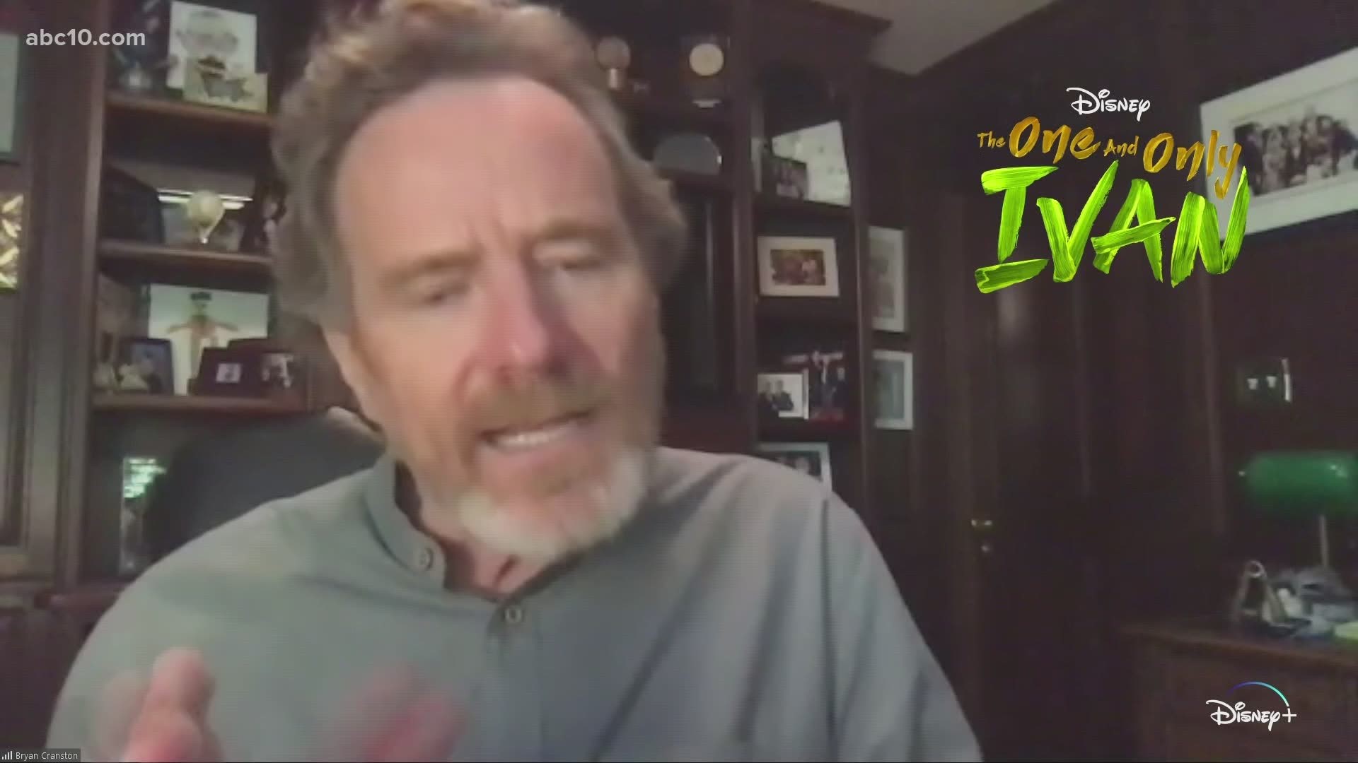 Bryan Cranston talks about new movie 'The One and Only Ivan' on Disney+