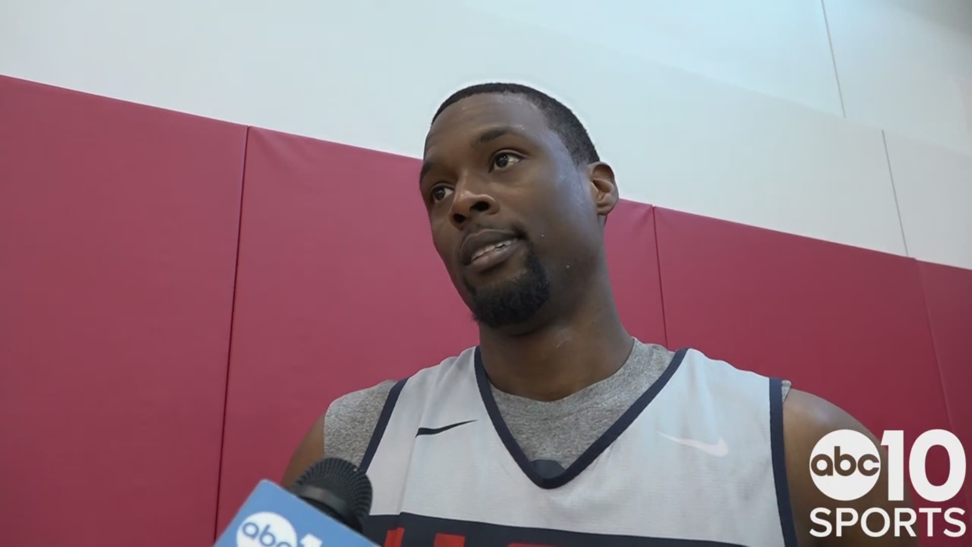 Kings forward Harrison Barnes talks about why he will never turn down an invitation to play for USA Basketball, even after winning an Olympic gold medal, having his Sacramento teammate De'Aaron Fox with him on the national squad and why he thinks Fox will make the FIBA World Cup roster.