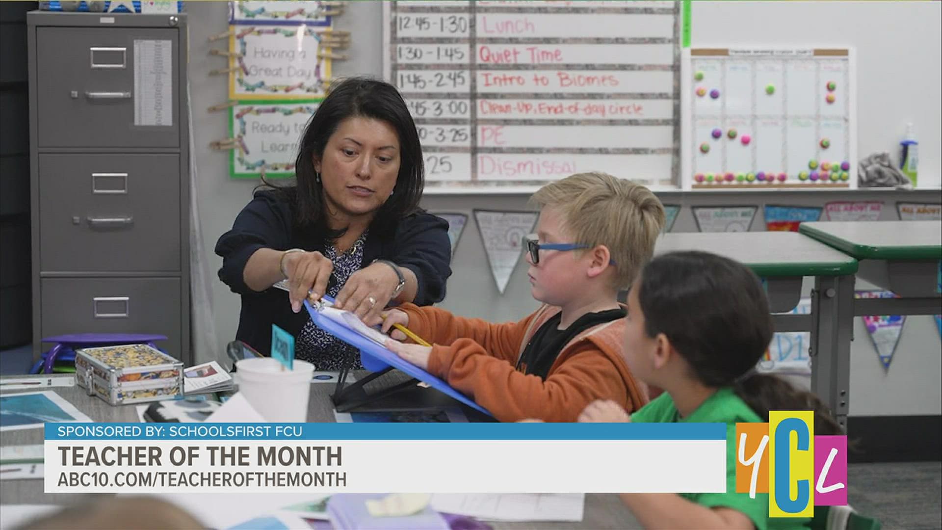 Today we celebrate one educator whose dedication to their students is A+. To nominate a teacher, go to abc10.com/teacherofthemonth