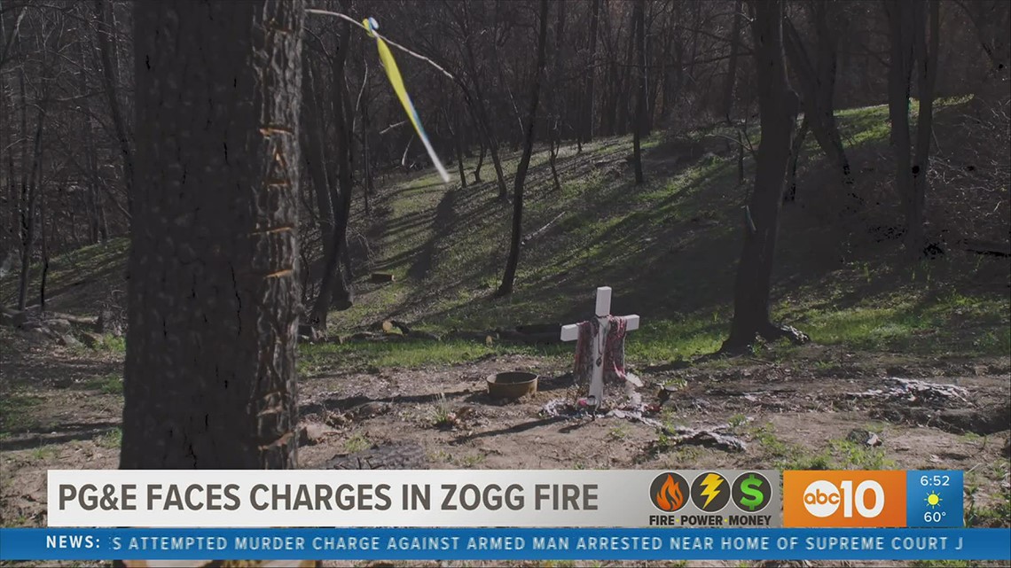 PG&E faces prosecution for the 2020 Zogg Fire