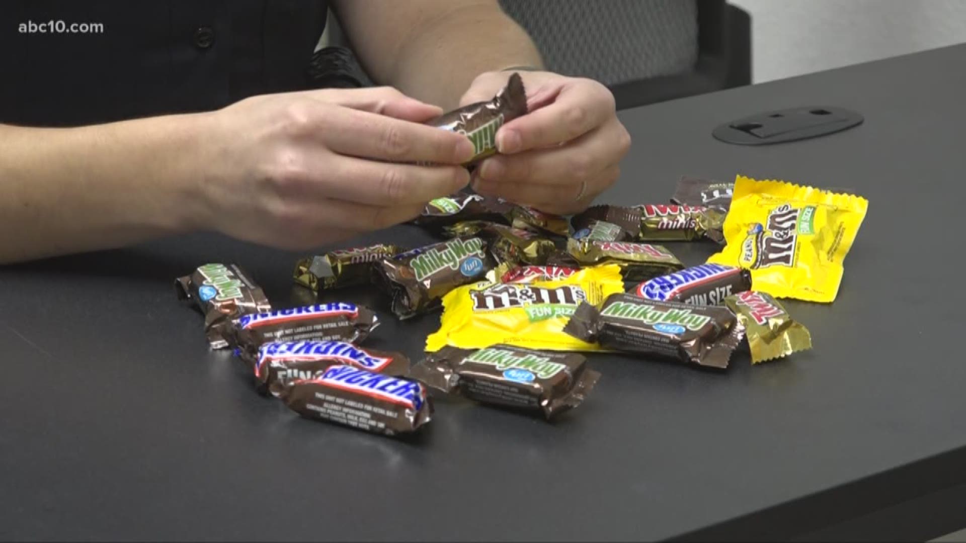 One year after a candy tampering incident turned into a hoax, Oakdale police warn parents to inspect their child's candy after trick-or-treating this Halloween.