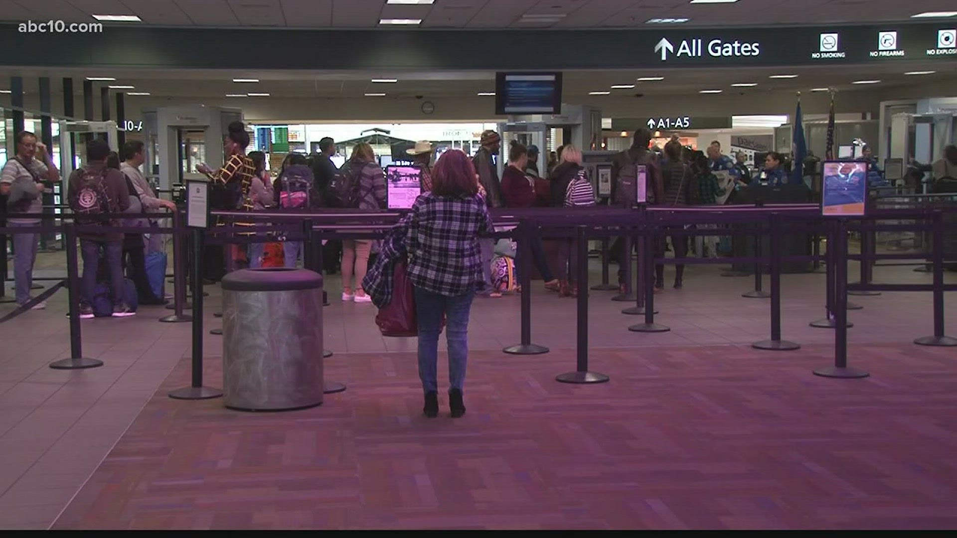 New screening procedures at airports are causing longer lines ahead of the holidays.