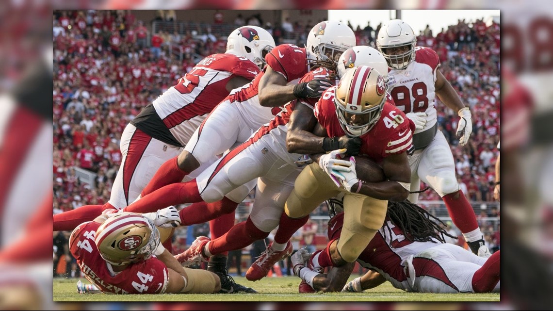 Arizona Cardinals beat San Francisco 49ers 28-18 for first win