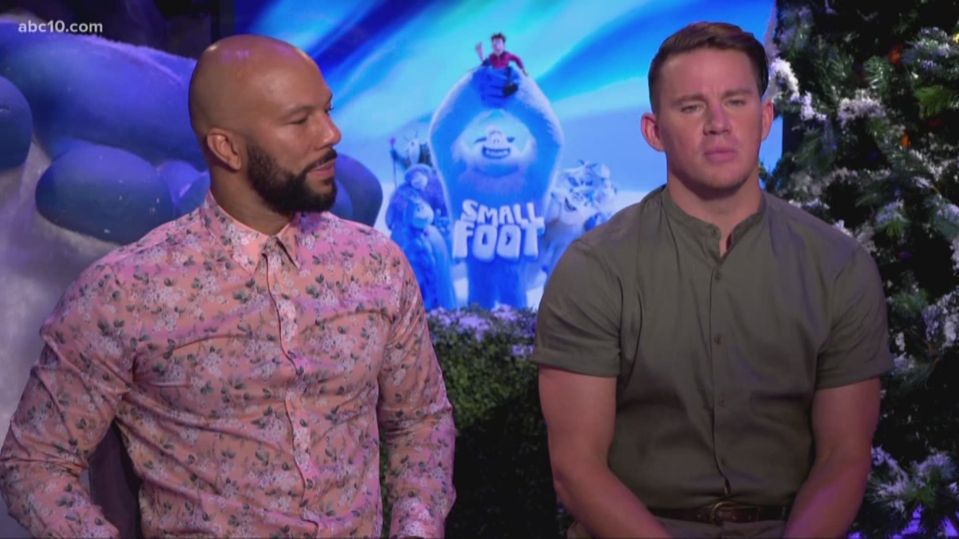 Smallfoot' interviews: Common and Channing Tatum 
