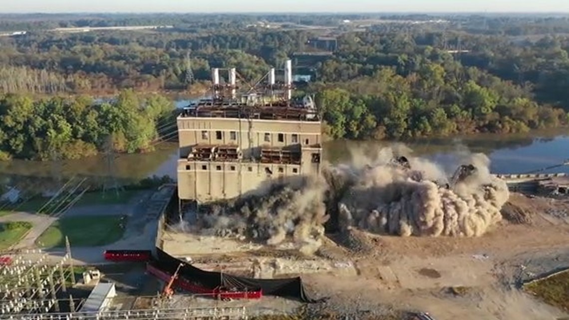 VIDEO: Duke Energy Implodes Its First Coal Plant in Salisbury | abc10.com