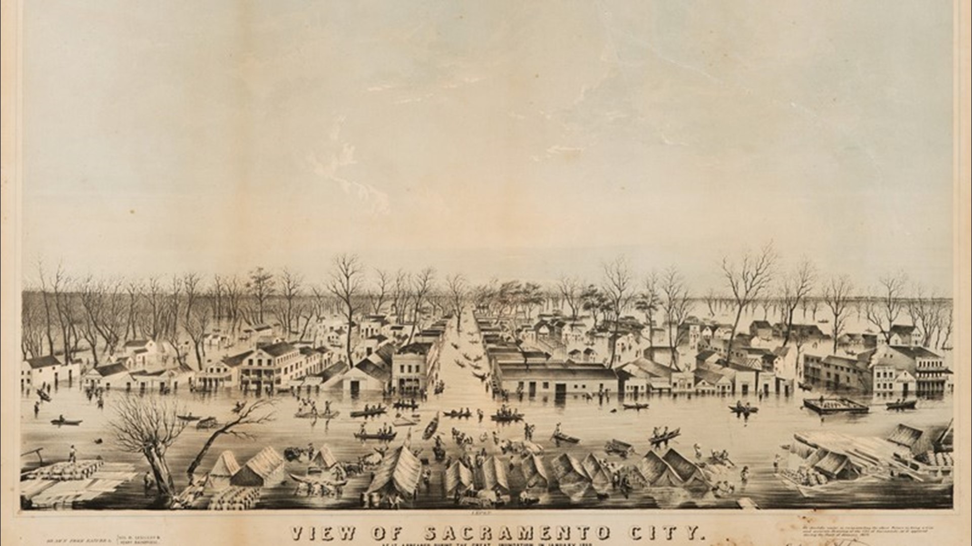 Marking the 170year anniversary of the Sacramento flood