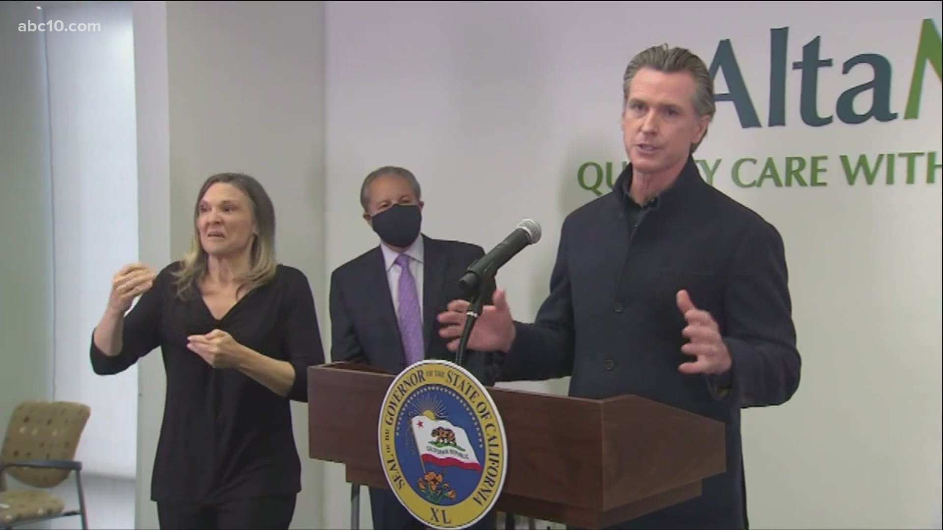 Gov. Newsom announced in a press conference that everyone over the age of 16 in California will be eligible to get their vaccines on April 15.