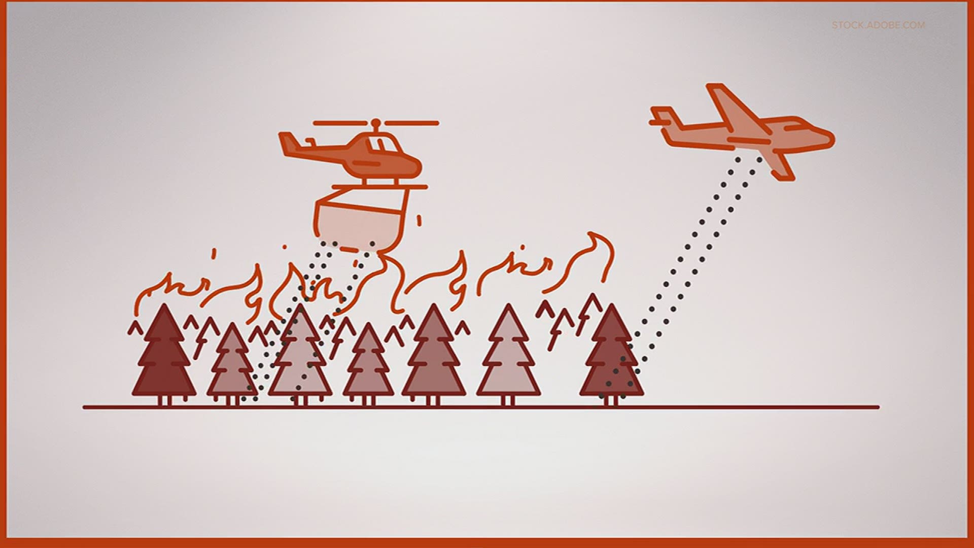 Planes and helicopters get a lot of attention in wildfires, but they mainly play a supporting role slowing fires down.
