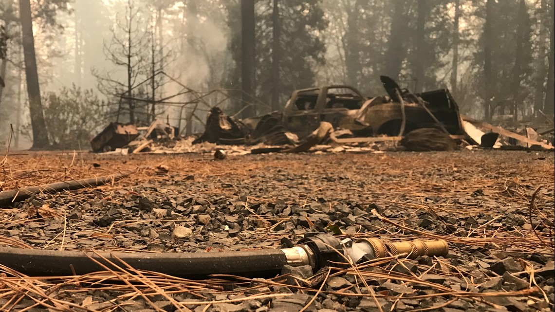 Map shows fate of homes in Camp Fire's path in Paradise | abc10.com