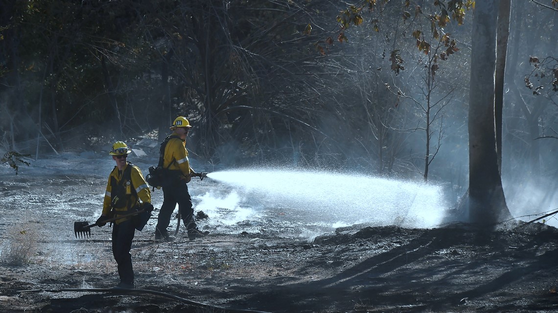 Thousand Oaks Fire Map