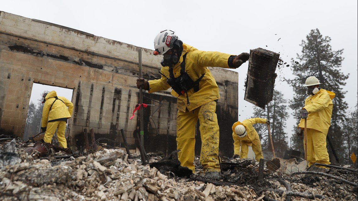 Camp Fire debris will be removed in two phases. Here's what you need to