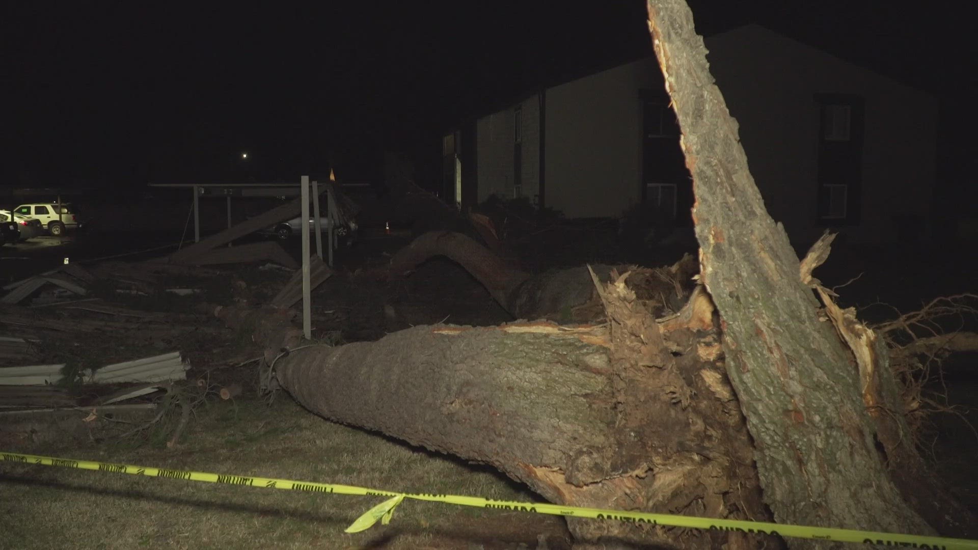 While most people dealt with rain and flooding, the National Weather Service said an EF-1 tornado touched down in Oroville.