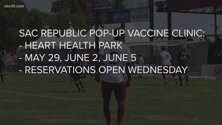Get a vaccine at a Republic FC match and you could get a free game ticket