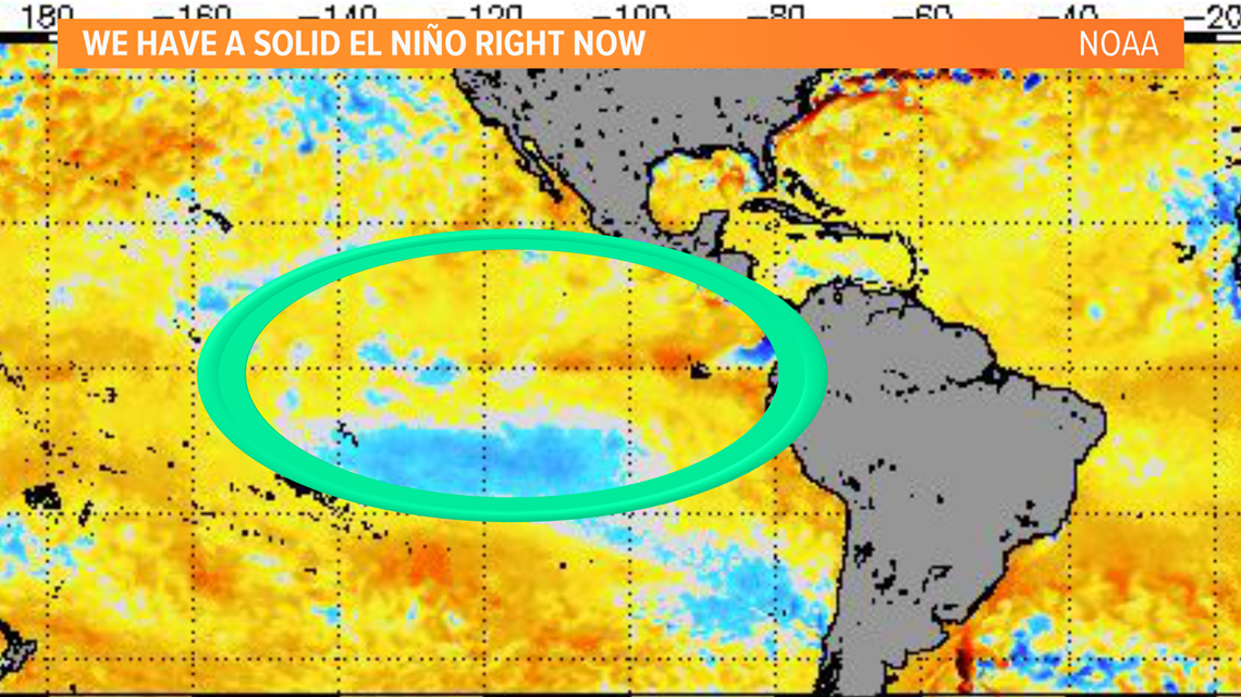 El Nino could be increasing, strengthening California storms