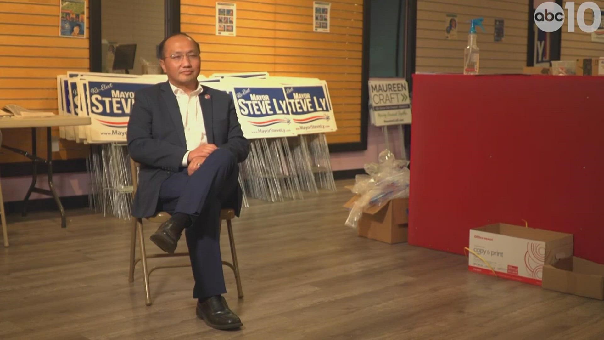 Giacomo Luca sat down with incumbent Steve Ly to discuss his reelection campaign. Later in the interview, Ly responds to accusations from Bobbie Singh-Allen.