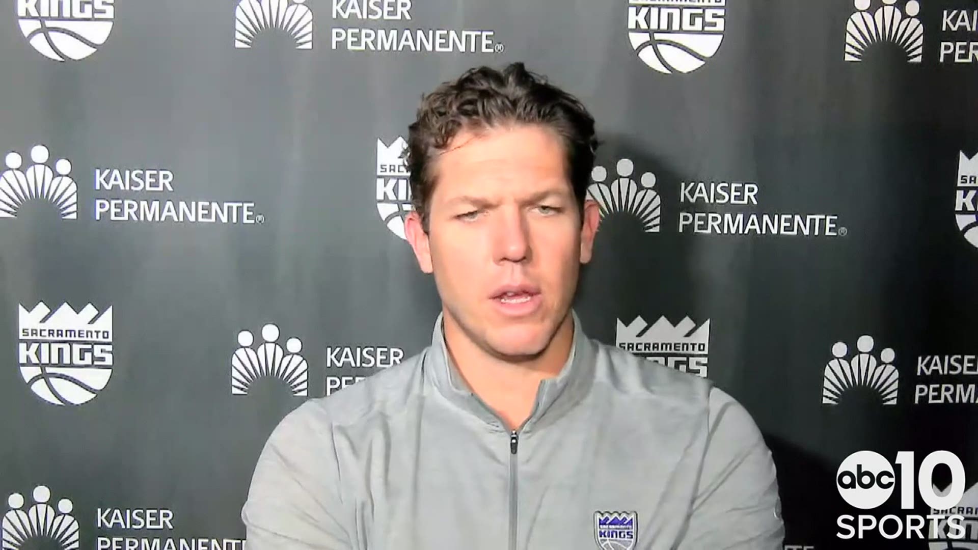 Kings head coach Luke Walton talks about the defensive troubles of Monday's 116-106 loss to the Timberwolves in Minneapolis and suffering a fourth straight loss.