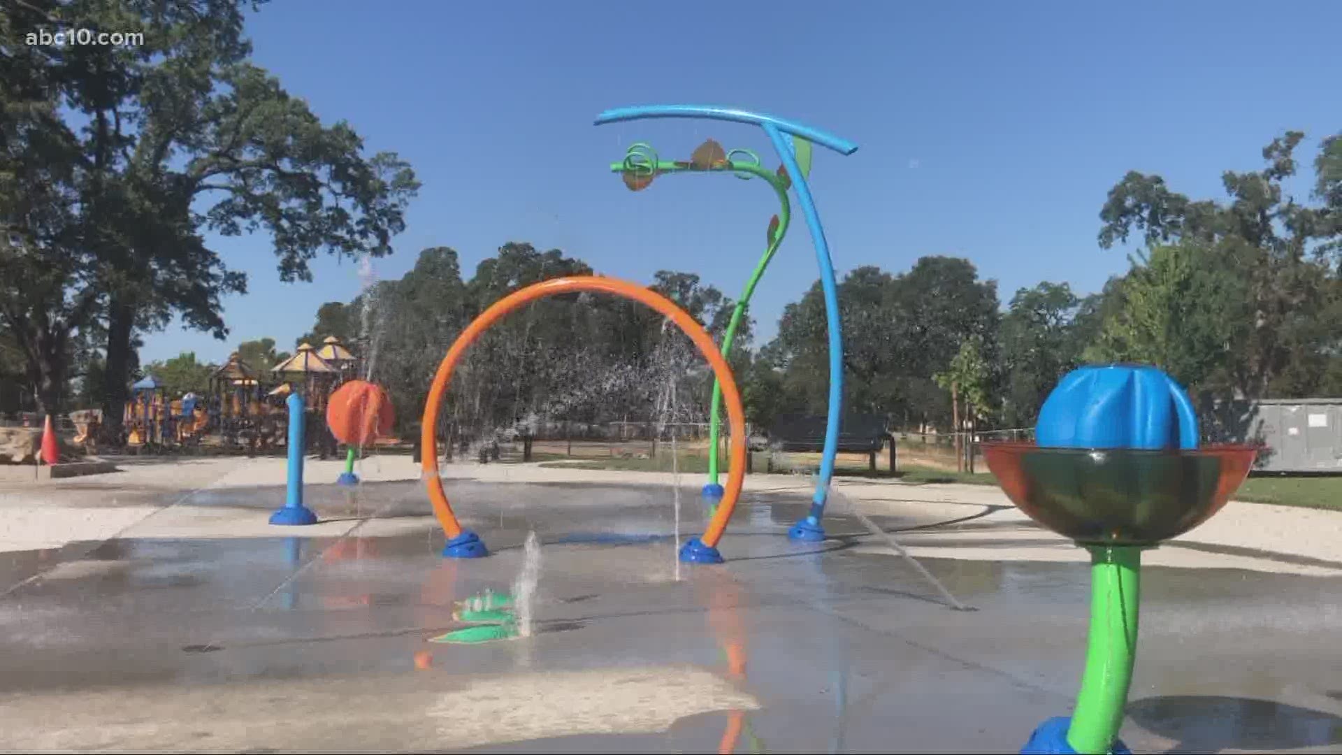 Rocklin is home to a brand new splash pad where families can go to cool off and have a little fun under the sun.