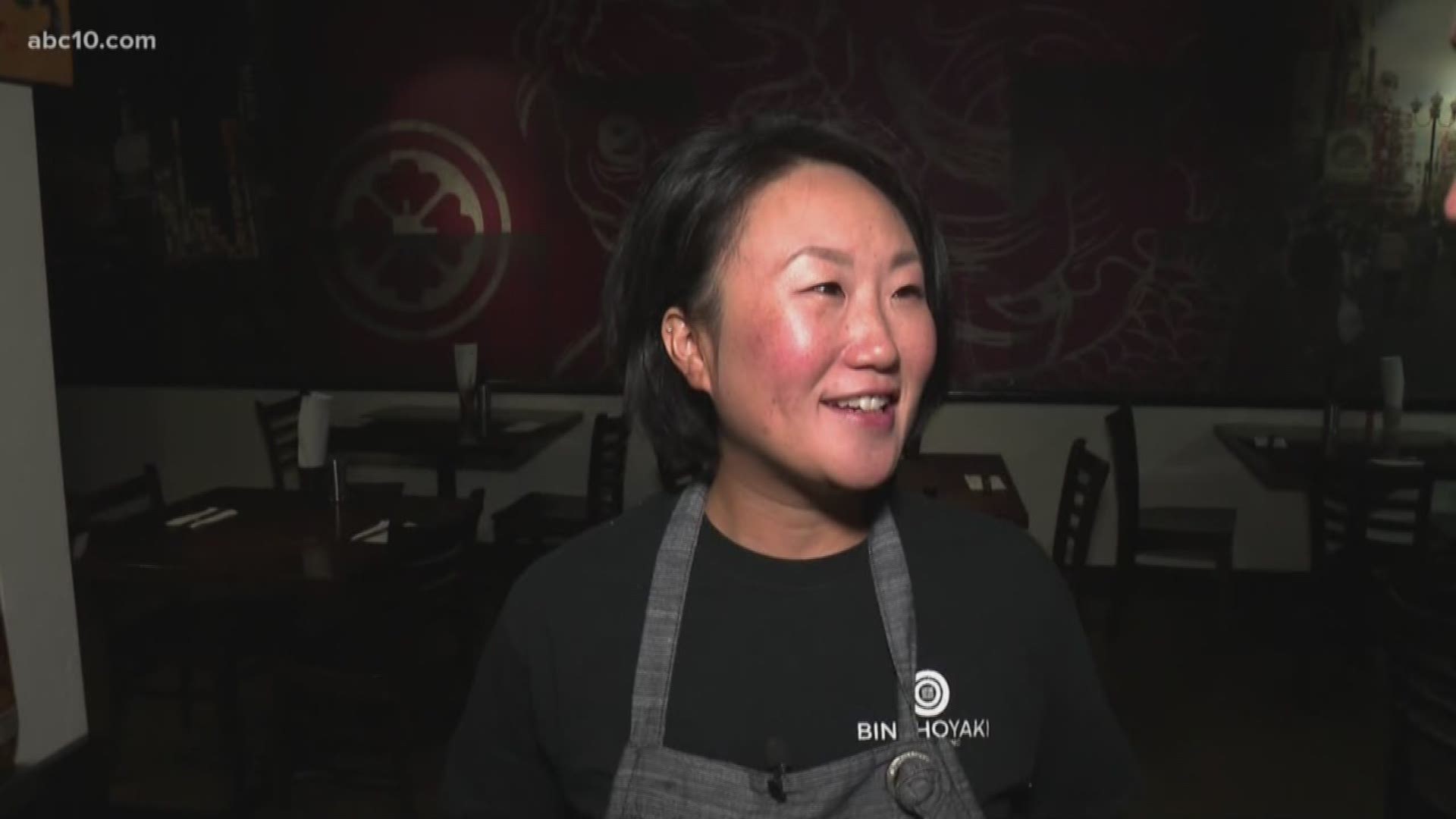 Chef Tokiko Sawada of Binchoyaki is one of the fab five women chefs of the Tower Bridge Dinner.