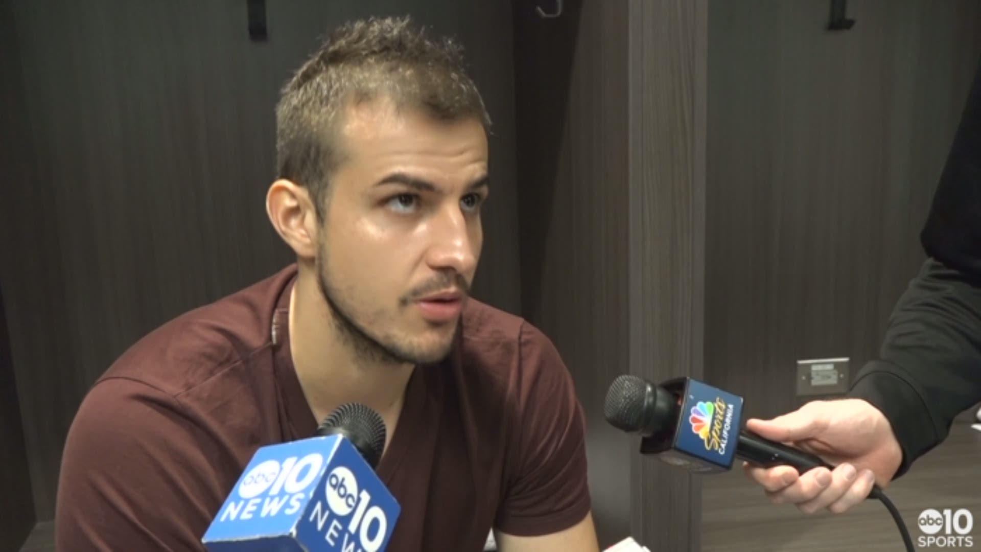 Sacramento Kings forward Nemanja Bjelica talks about rejoining the team after injury and what he saw from the team in games while he was sidelined.