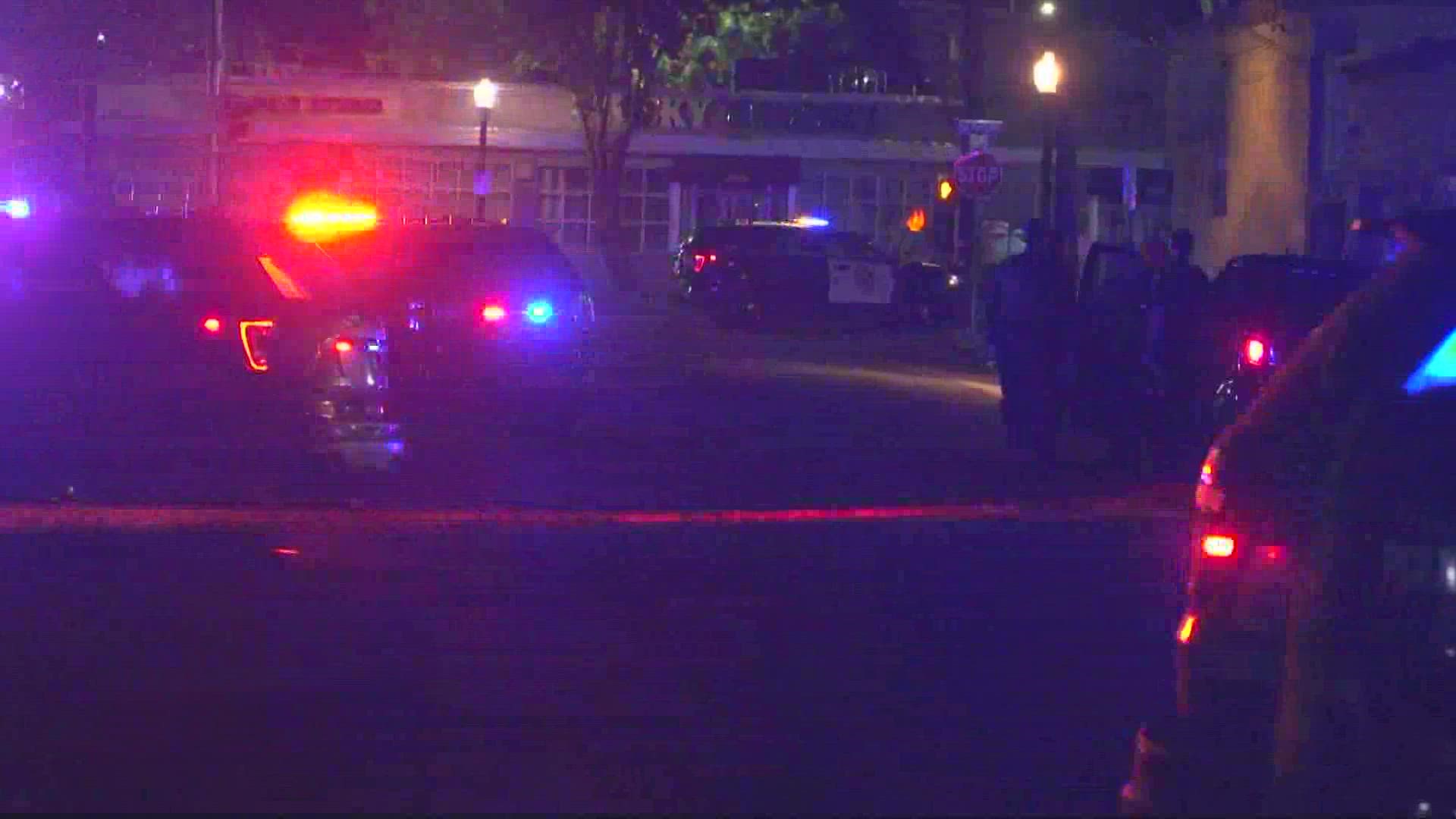 A woman was shot and killed by police after allegedly stabbing an officer in the arm, according to Sacramento police.