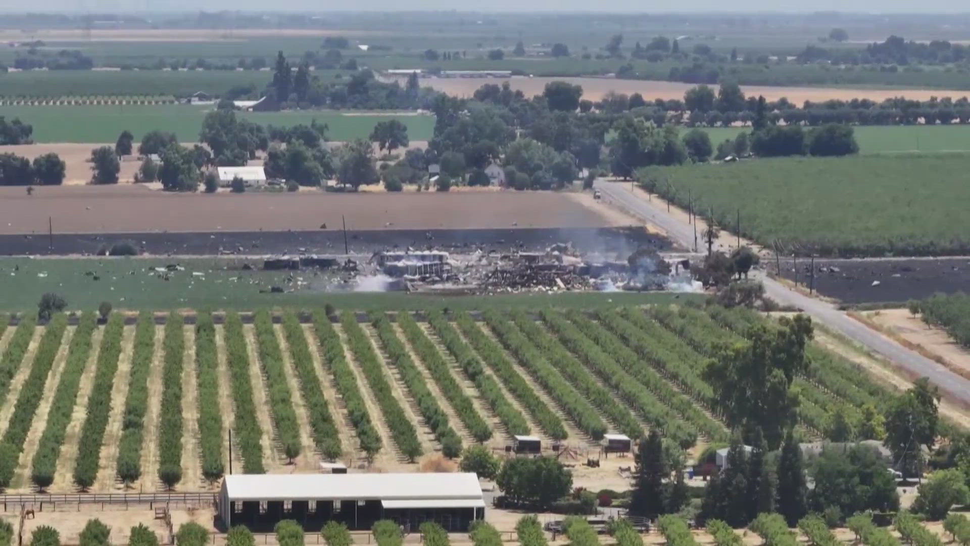 The Yolo County Sheriff's Office said Saturday that seven bodies have been located and they are in the process of being recovered.