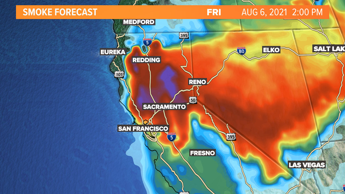 Smoke could affect Northern California on Friday | abc10.com